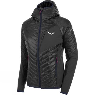 Chaquetas Salewa Ortles Hybrid 2 PrimaLoft Mujer - Negras - Chile VGK045693